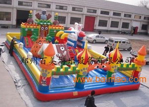 卡通小屋大型充氣城堡與兒童滑梯城堡 價格、生產(chǎn)廠家及選購指南